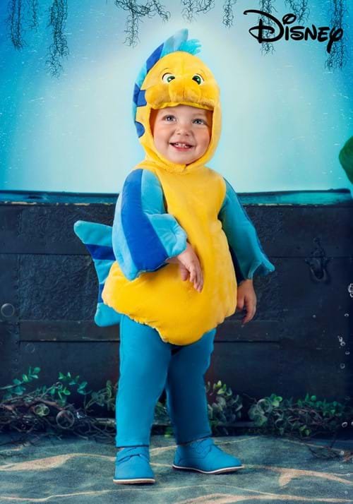 Disney Plush Flounder Costume for Infants