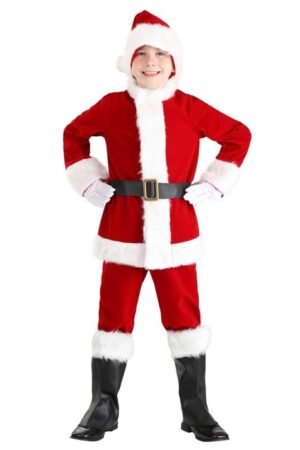 Deluxe Santa Costume for Boys