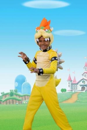 Super Mario Bros. Deluxe Bowser Kid's Costume